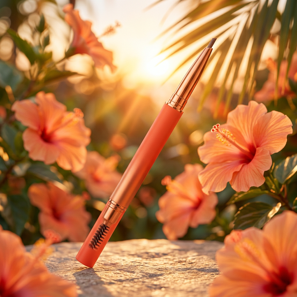 CoralSun Eyebrow Pencil - Coral Orange Copper Main Hero Shot