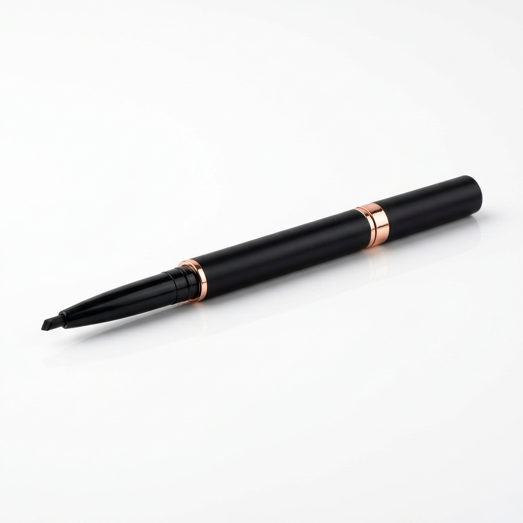 NoirGold Pencil White Background Clean E-commerce Shot