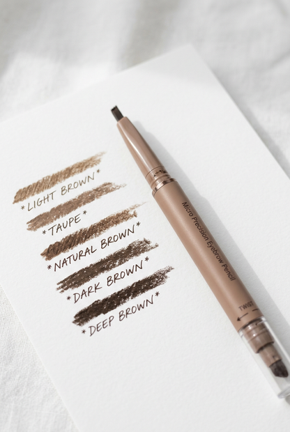 Eyebrow Pencil Detail & Tip Close-Up